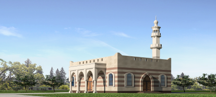 مسجد  120 متر2